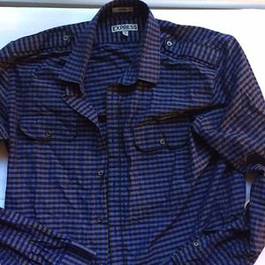Express Slim Fit Button Down
